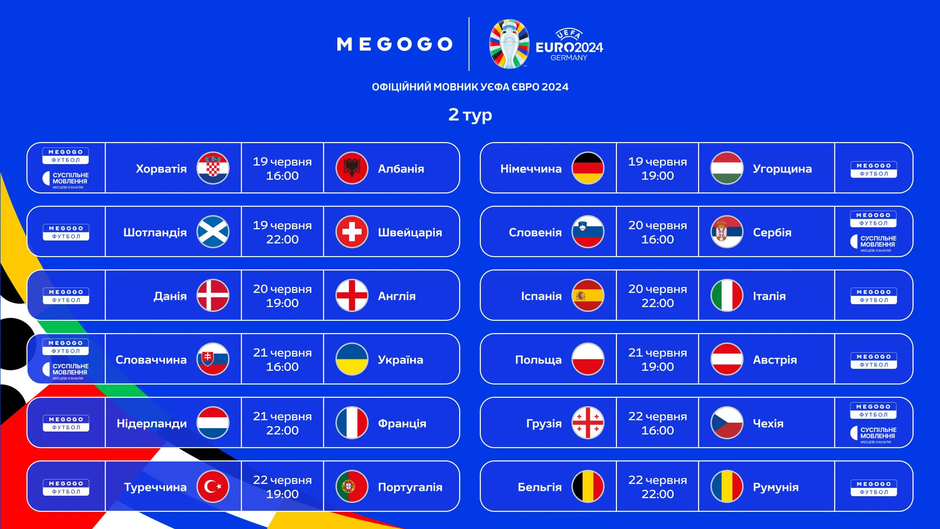 Стало известно, где смотреть матчи сборной Украины на Евро-2024: по какому каналу будут трансляции